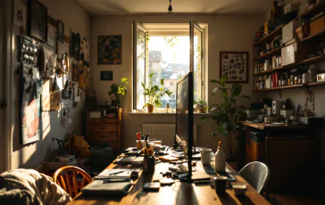 Appartamento di Pierina Paganelli dopo dissequestro