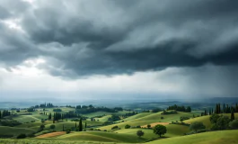 Immagine di Firenze durante l'emergenza maltempo