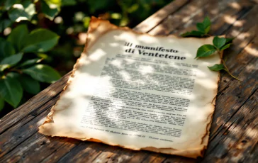 Giorgia Meloni diskutiert das Manifest von Ventotene