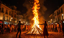 Scene di violenza a Palermo durante la festa di San Giuseppe