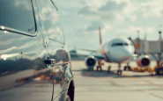 Furgone collide con aereo all'aeroporto di Malpensa