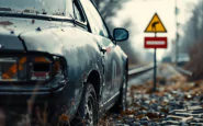 Un coche es atropellado por un tren en Serra San Quirico