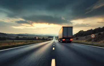 Worker hit by heavy vehicle on A1