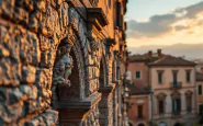 Mappa dell'Italia con focus sulla missione in Ucraina