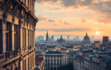 Milan Real Estate Market Chart with Rising Rents