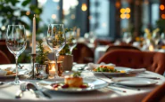 Ristorante di Carlo Cracco con piatti gourmet e atmosfera elegante