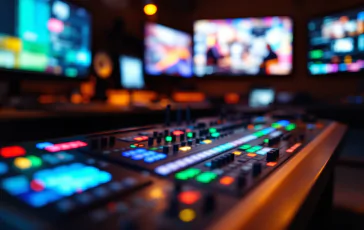 Dario Maltese e Myrta Merlino durante un rituale in TV