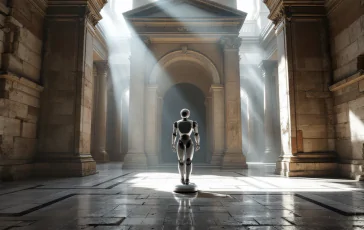 El primer robot empleado de la Cámara de Comercio de Roma