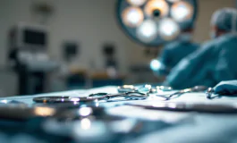 Chirurgo estetico in sala operatoria in Italia