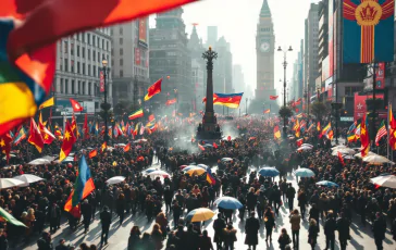 Manifestazione di Forza Nuova a Roma con tensioni