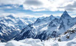 Escursionisti in Trentino durante un'allerta valanghe