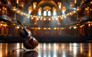 Valentina Del Re in un momento di esibizione musicale