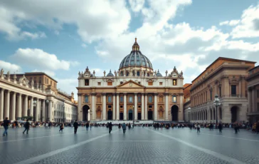 Gestione afflusso fedeli a Roma post-morte Papa Francesco