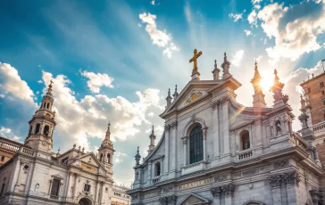 Papa Francesco accoglie i fedeli alla basilica di Santa Maria Maggiore