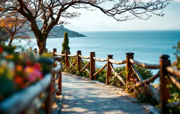 Immagine di un'aggressione a Pozzuoli con una donna in pericolo