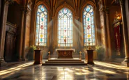Immagine che rappresenta il battesimo nella Chiesa cattolica