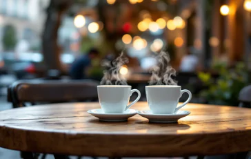 Brigitta Boccoli con un detective privato in un contesto misterioso