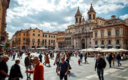 Manifestazione a Caltagirone contro i femminicidi