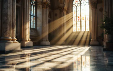 Immagine di Carlo Acutis con sfondo religioso