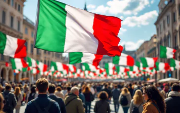 Manifestación del 25 de abril con el gobierno ausente
