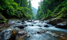 Cercatori di dispersi in azione sul torrente Agno nel Vicentino