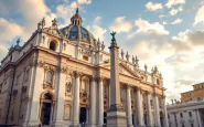 Papa Francesco durante la commemorazione storica per i fedeli