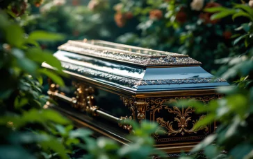 Corteo funebre del Papa con fedeli in lutto