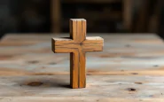 Croce del Giubileo realizzata in legno di Vaia