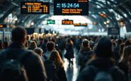 Treno in ritardo durante il giorno di Pasqua 2023