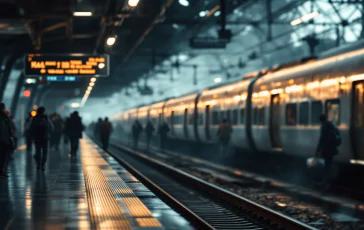 Treno in ritardo sulla linea alta velocità a Torino