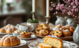 Colombe e pastiere, dolci tradizionali pasquali italiani