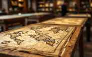 Mappa storica di Roma con innovazioni geografiche
