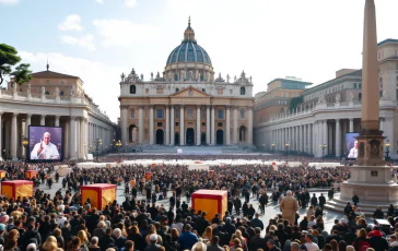 Preparativi per i funerali del Papa a Roma con misure di sicurezza