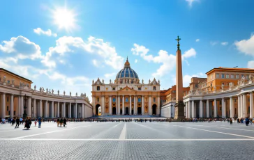 Crowds Gather in St. Peter's Square for Pope Francis' Funeral