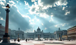 Cerimonia funebre di Papa Francesco in piazza San Pietro