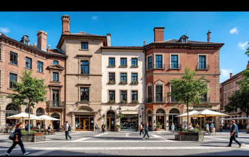 Manifestazione di piazza in Italia con partecipanti attivi