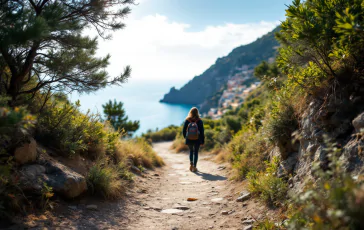 Sentiero verde azzurro nelle Cinque Terre