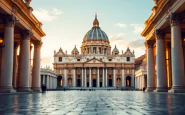 Giorgia Meloni partecipa alla messa per San Giovanni Paolo II