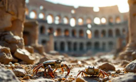 Granchi imperiali in un ecosistema romano unico