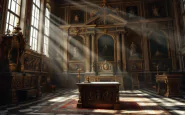 Immagine del conclave per l'elezione del Papa