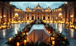 Papa Francesco saluta i fedeli con grande emozione