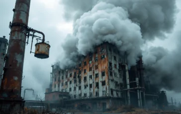 Incendio nell'area industriale di Pascarola con fumi tossici