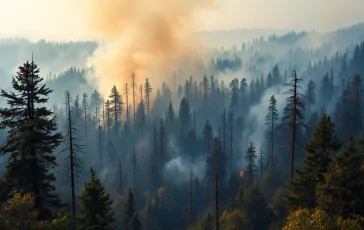 Incendio devastante nel bosco sopra Prato allo Stelvio