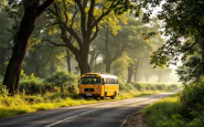 Autobus coinvolto in incidente stradale sull'A1 con bambini