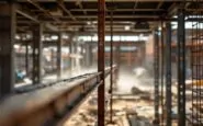 Immagine di un cantiere dopo un incidente mortale