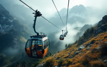 El teleférico de Monte Faito tras la tragedia