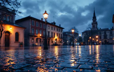 Alberto Stasi durante un evento a Garlasco