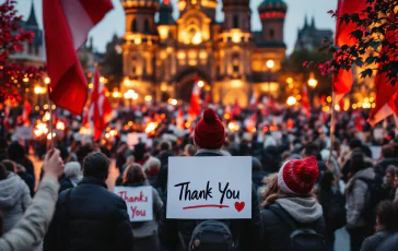 Papa Francesco durante un emozionante saluto finale