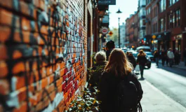 Lulù Selassié durante il processo per stalking