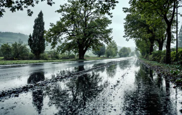 Immagine che mostra i danni causati dal maltempo in Italia